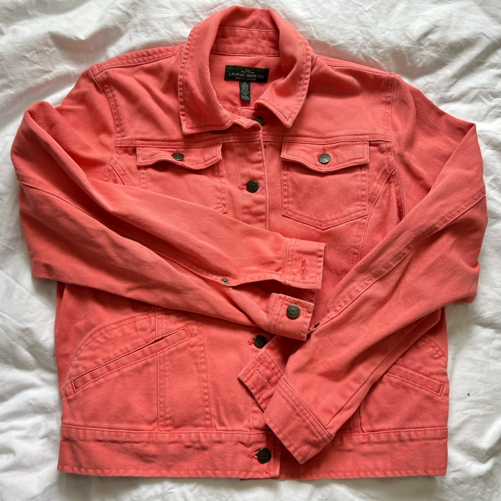 Vintage Ralph Lauren Vibrant  Jean Jacket